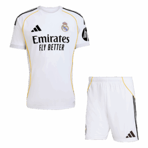 Real Madrid Home Soccer Uniform Kits 2025-26