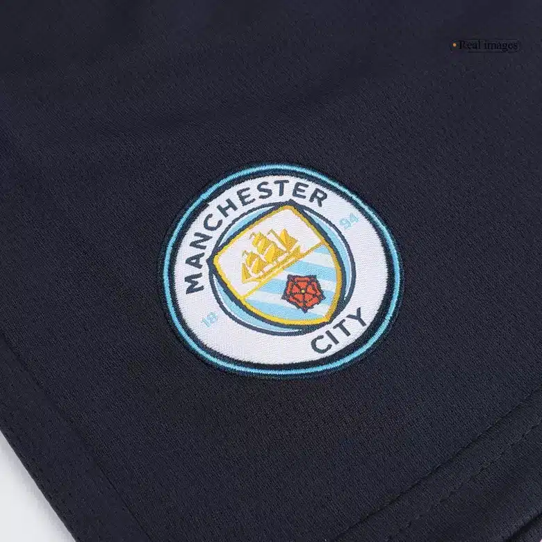 Manchester City Soccer Shorts Custom Away 2024/25 - bestsoccerstore