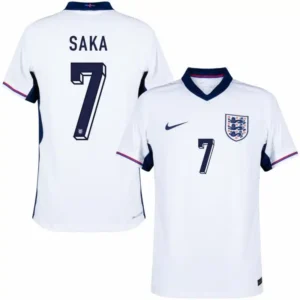 England Home Saka 7 Shirt 2024-2025 Fan Size：S-2XL Non-Customize