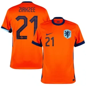 Holland Home Zirkzee 21 Shirt 2024-2025 Fan Size：S-4XL Non-Customize