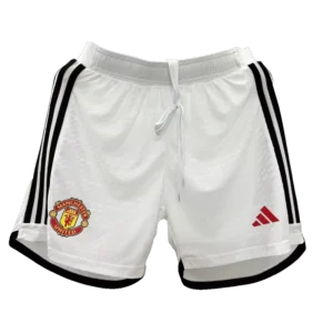 Manchester United 2023/24 Home Shorts Player Version