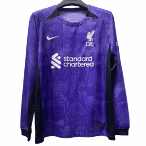 Liverpool Third Long Sleeve Away Football Shirt 2023/2024