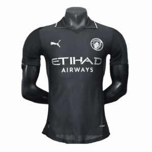 Manchester City Black 3th Away Football Shirt 2025/2026  Player Version