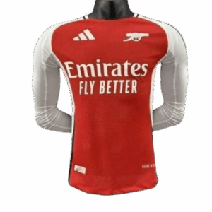 Arsenal Home Long Sleeve Jersey Player Version 2024-25