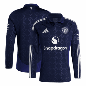 Manchester United Long Sleeve Jersey Away Football Shirt 2024-25