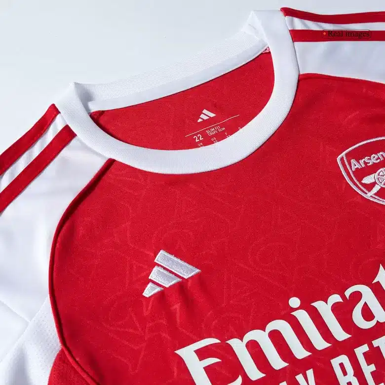 Kids Arsenal Custom Home Soccer Kits 2025/26 - bestsoccerstore