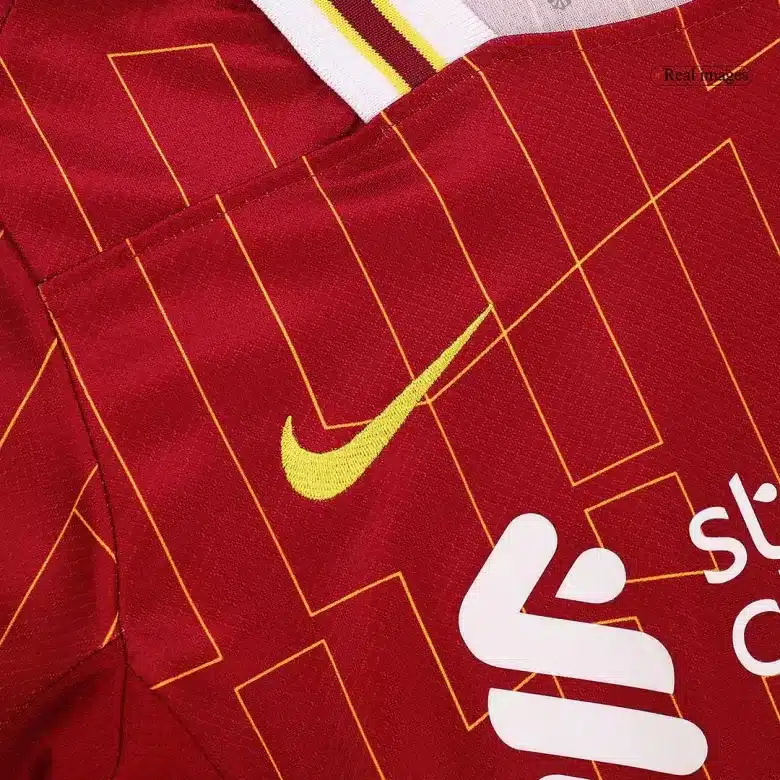 Kids Liverpool Custom Home Full Soccer Kits2024/25 - bestsoccerstore