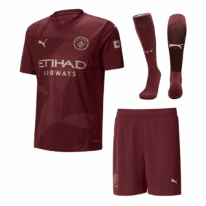 Manchester City Third Away Custom Full Soccer Kit 2024-25