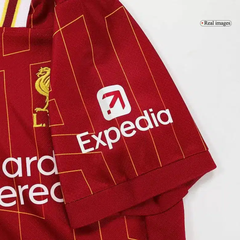 Kids Liverpool Custom Home Full Soccer Kits2024/25 - bestsoccerstore