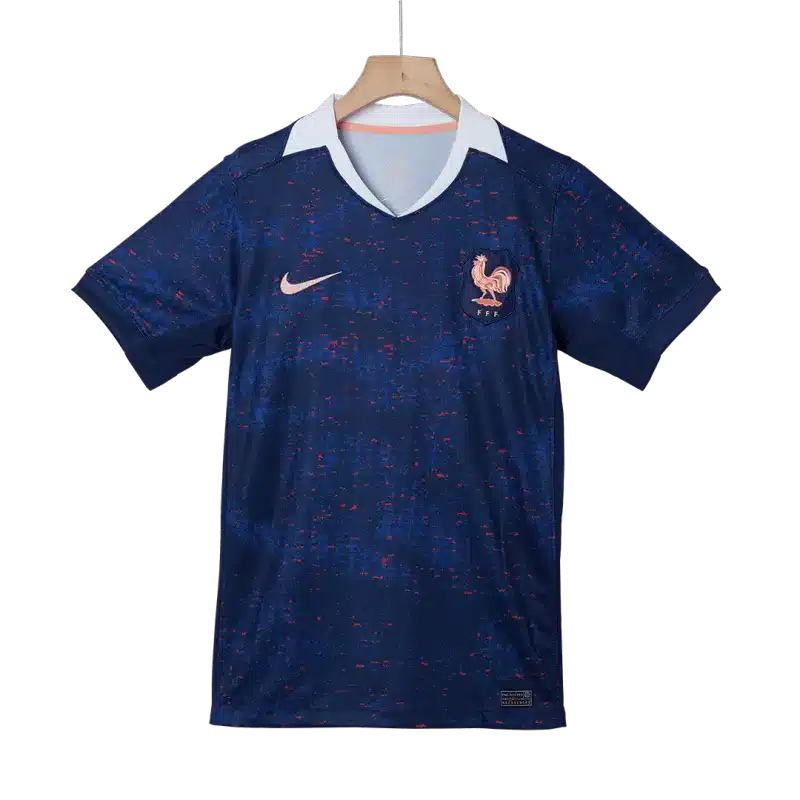 France Home Soccer Jersey 2025 - Women's Euro with Blue available at gogoalshop