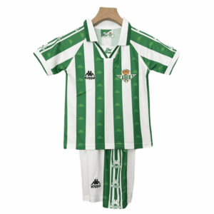 Kids Real Betis Retro Home Kits 1995-97