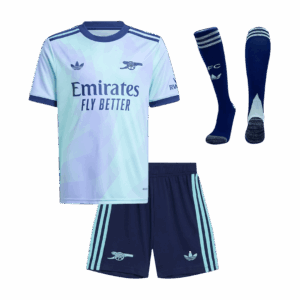 Kids Arsenal Custom Third Away Full Soccer Kits 2024-25