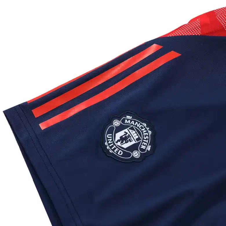 Manchester United Pre-Match Soccer Jersey Vest Kit(Jersey+Shorts) 2024/25 - bestsoccerstore