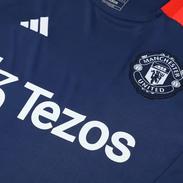 Manchester United Pre-Match Soccer Jersey Kit(Jersey+Shorts) 2024/25 - bestsoccerstore