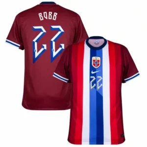 Norway Nation Home Bobb 22 Shirt 2024-2025 Player version Size:S-2XL Non-Customize