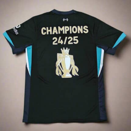 Liverpool Away CHAMPIONS 24/25 Jersey