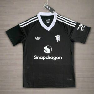Manchester United Black Goal Keeper Jersey 24 25 Season