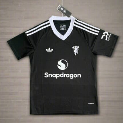 Manchester United Black Goal Keeper Jersey 24 25 Season