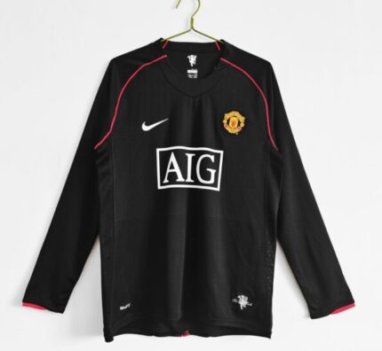 Manchester United 2007 / 2008 Away Retro Jersey FULL SLEEVE