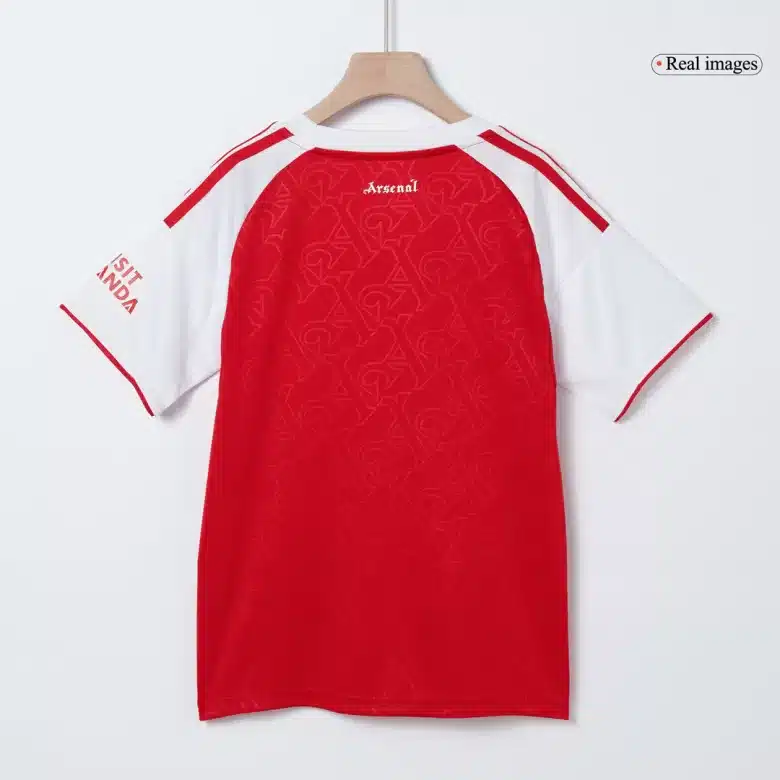 Kids Arsenal Custom Home Soccer Kits 2025/26 - bestsoccerstore
