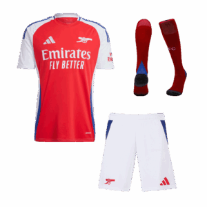 Arsenal Home Custom Full Soccer Kit 2024-25