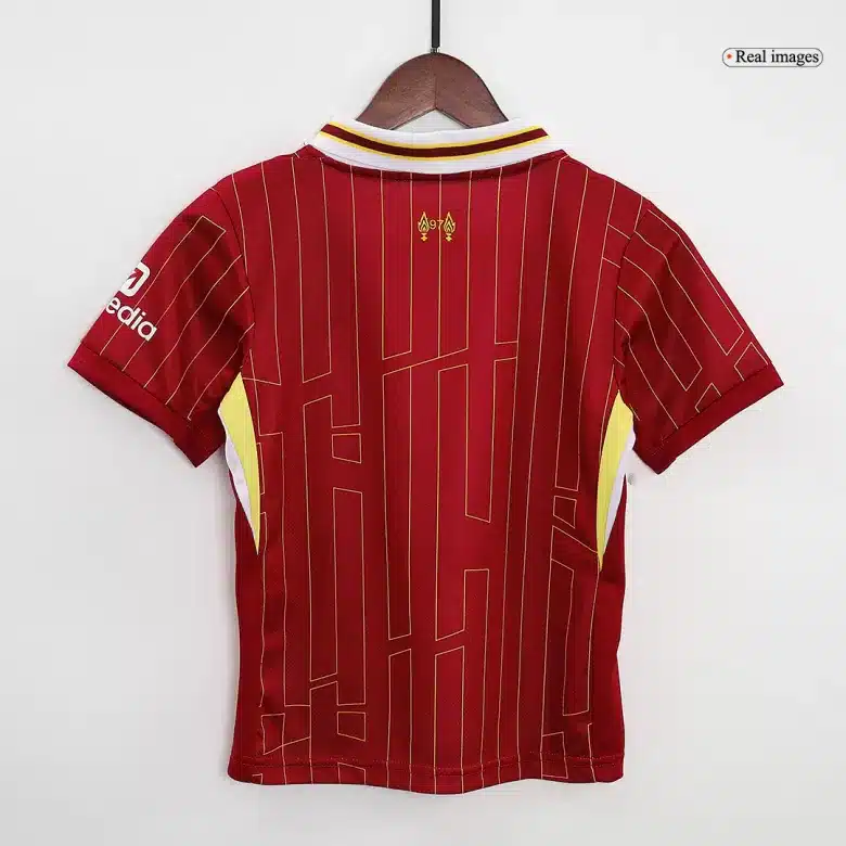 Kids Liverpool Custom Home Full Soccer Kits2024/25 - bestsoccerstore