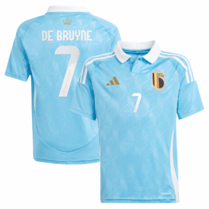 Belgium FA Away De Bruyne 7 Shirt 2024 fan version Non-Customize
