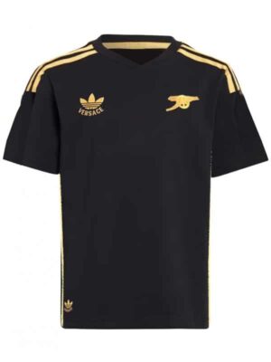 Highbury X Versace 24-25 Arsenal Special Edition Black Kit Player Version Shirt Football Jersey
