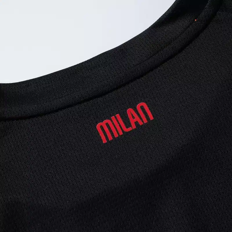 AC Milan Home Soccer Jersey 2025/26 with Red&Black available at gogoalshop