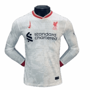 Liverpool Third Away Player Version Long sleeve Soccer Jersey 24-25
