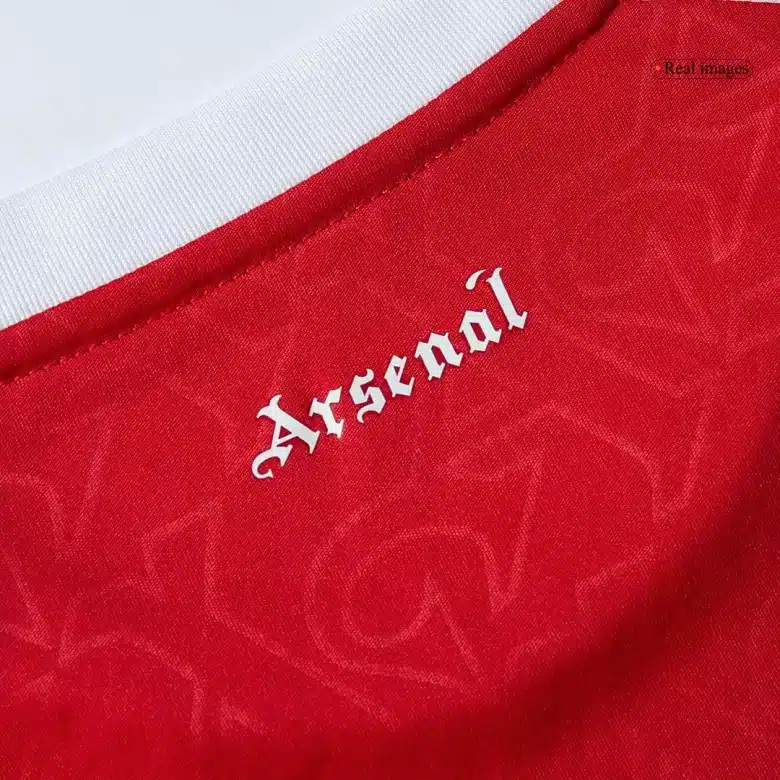 Kids Arsenal Custom Home Soccer Kits 2025/26 - bestsoccerstore