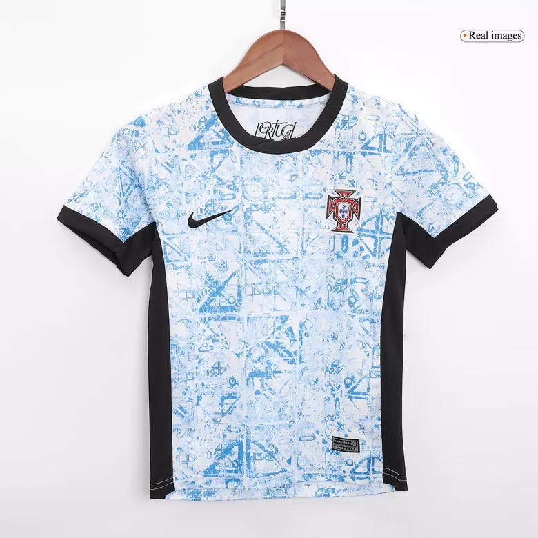 Kids Portugal Custom Away Full Soccer Kits2024 - bestsoccerstore