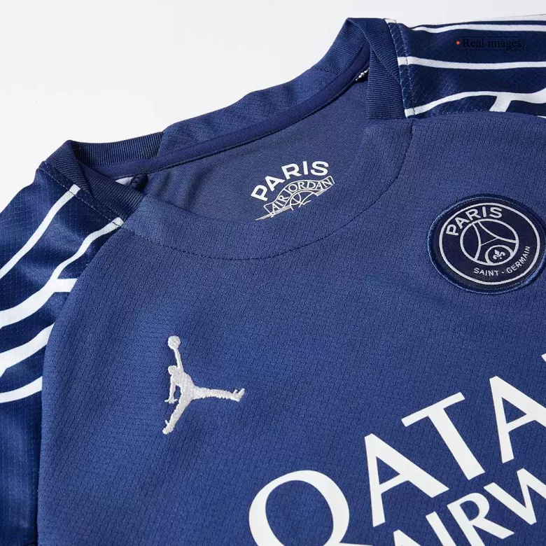 Kids PSG Custom Fourth Away Soccer Kits 2024/25 - bestsoccerstore