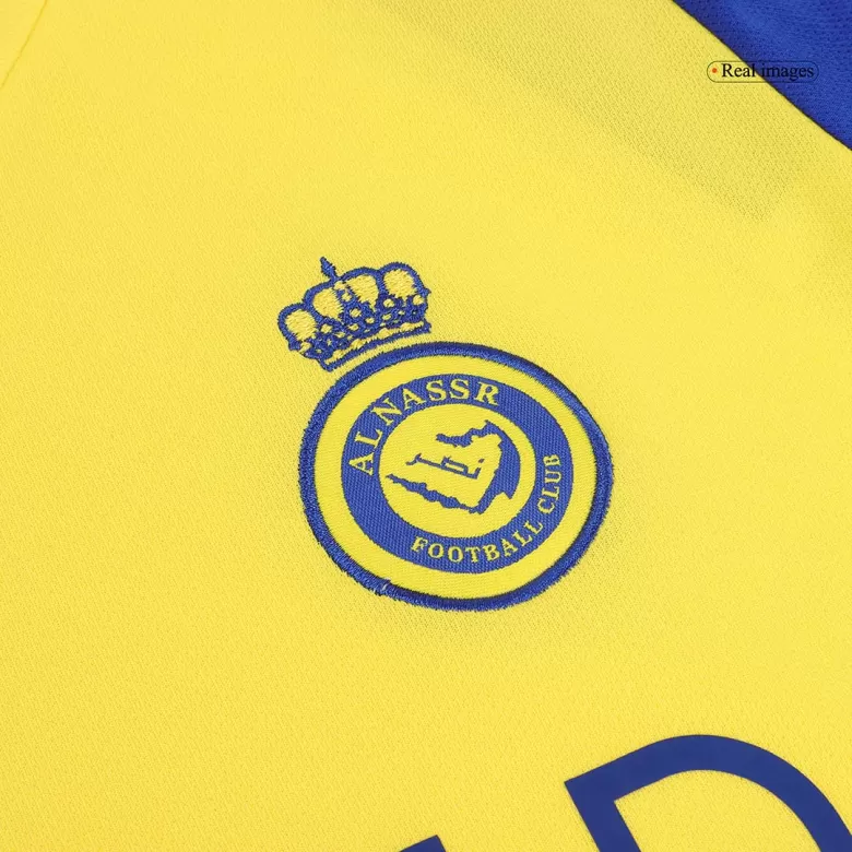Kids Al Nassr Custom Home Full Soccer Kits2024/25 - bestsoccerstore