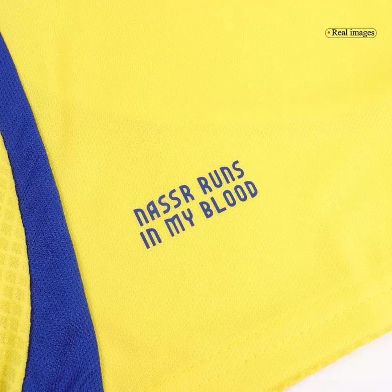 Kids Al Nassr Custom Home Full Soccer Kits2024/25 - bestsoccerstore