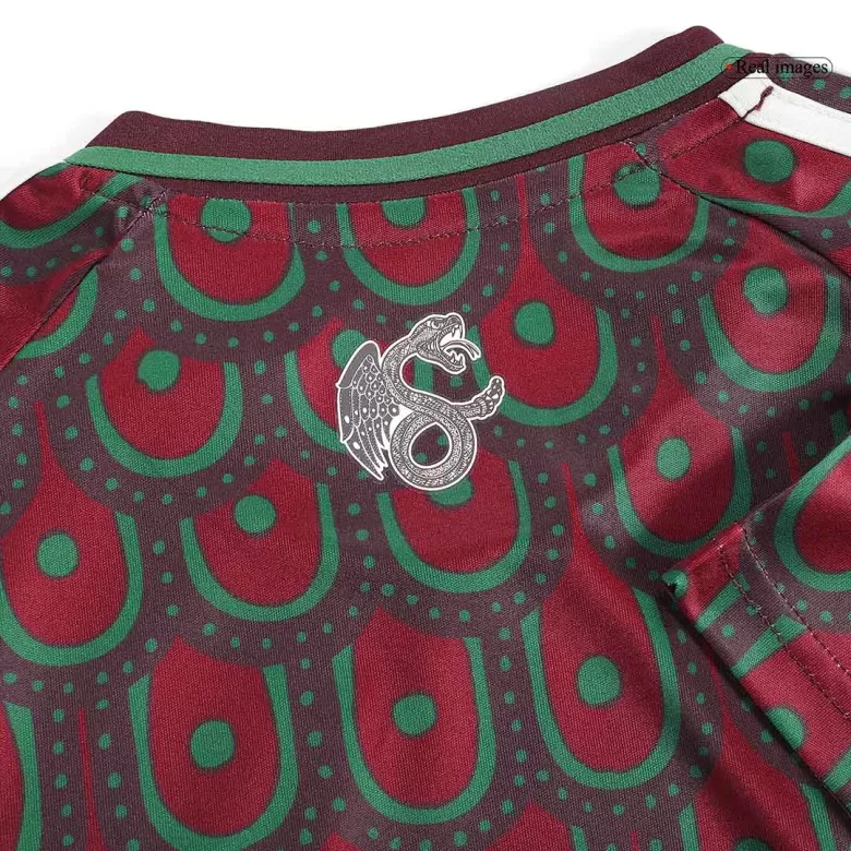 Kids Mexico Copa América Home Soccer Kits 2024 - bestsoccerstore