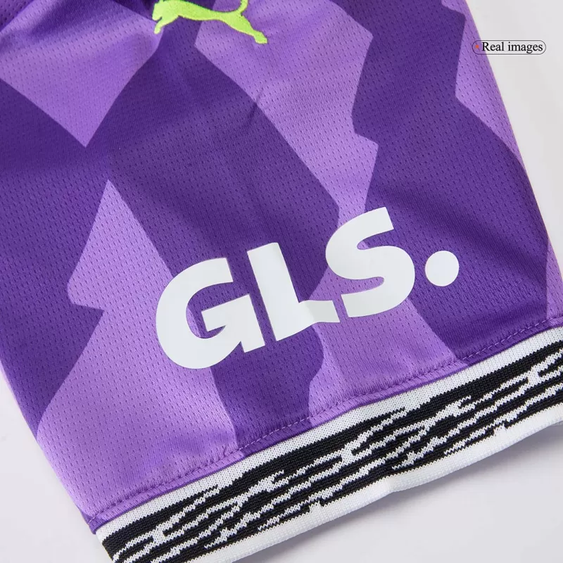 Borussia Dortmund Goalkeeper Special Soccer Jersey 2024/25 Purple with Purple available at gogoalshop