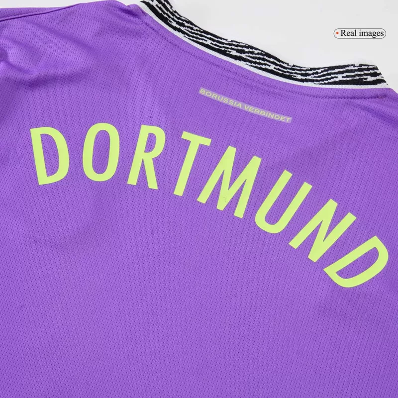 Borussia Dortmund Goalkeeper Special Soccer Jersey 2024/25 Purple with Purple available at gogoalshop
