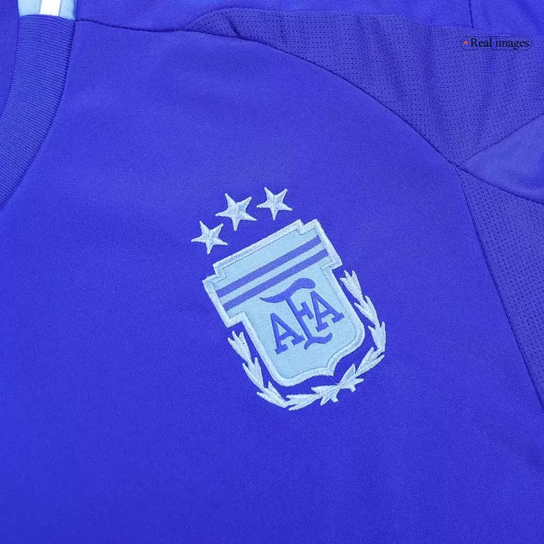 Kids Argentina Custom Away Full Soccer Kits2024 - bestsoccerstore