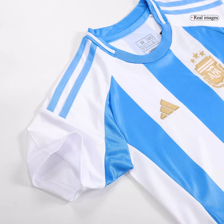 Kids Argentina Custom Home Full Soccer Kits2024 - bestsoccerstore