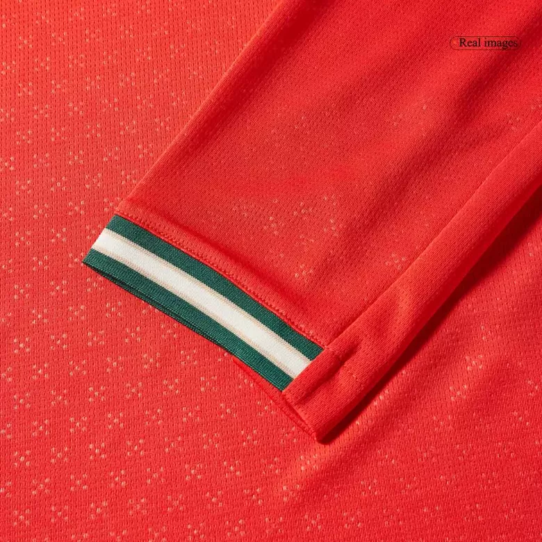 Portugal Long Sleeve Jersey Home Football Shirt 2025 - bestsoccerstore