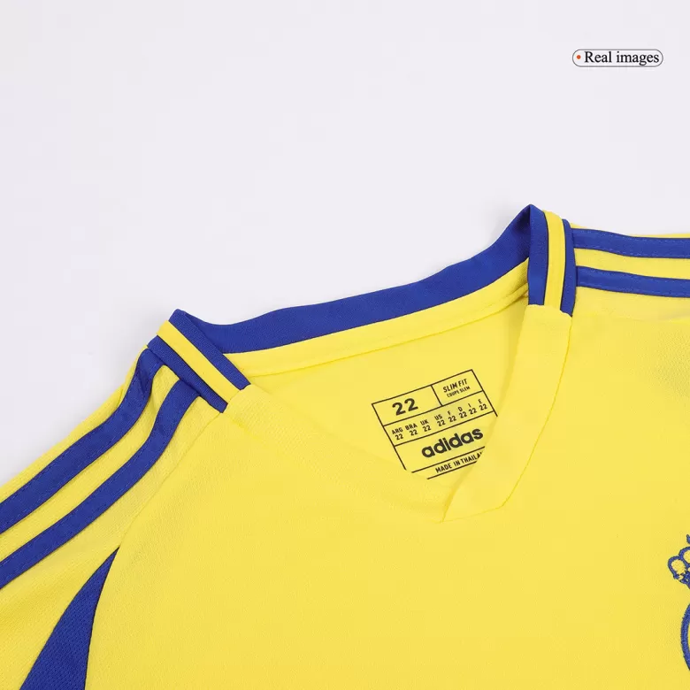 Kids Al Nassr Custom Home Full Soccer Kits2024/25 - bestsoccerstore