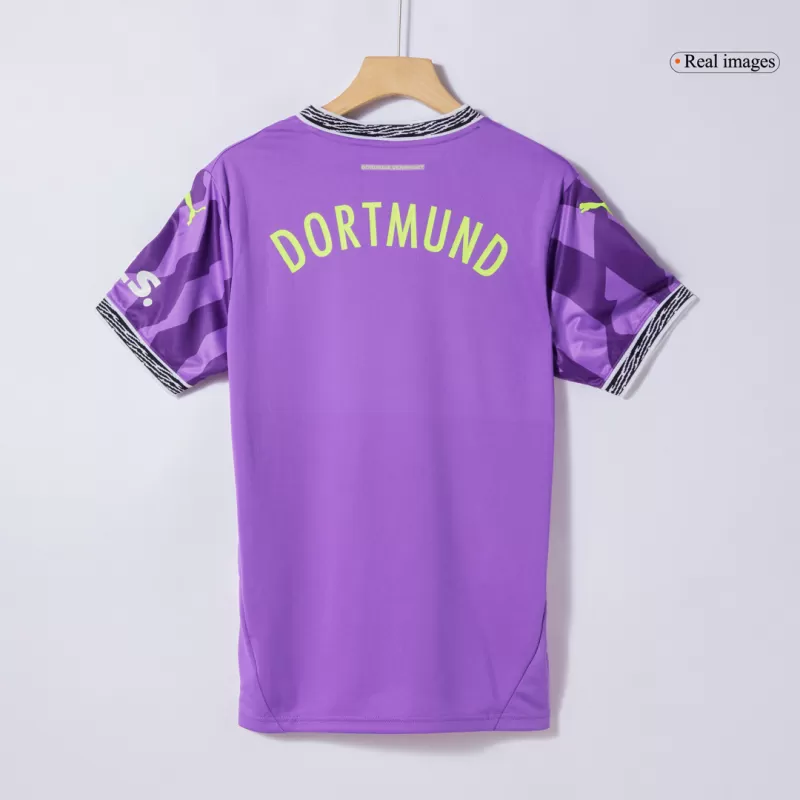 Borussia Dortmund Goalkeeper Special Soccer Jersey 2024/25 Purple with Purple available at gogoalshop