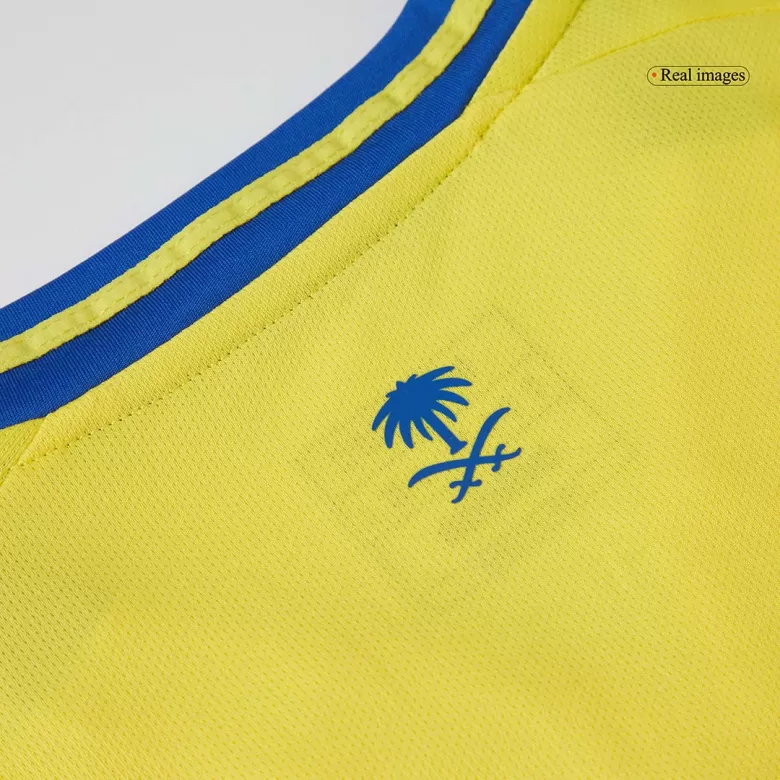 Al Nassr Home Custom Full Soccer Kit 2024/25 - bestsoccerstore