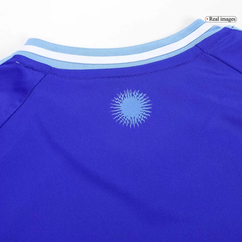 Kids Argentina Custom Away Full Soccer Kits2024 - bestsoccerstore