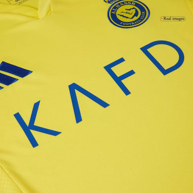 Al Nassr Home Custom Full Soccer Kit 2024/25 - bestsoccerstore