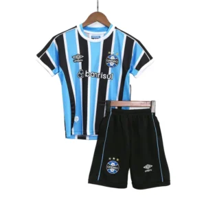 Kids Grêmio FBPA 2023/24 Home Kit Jersey+Shorts