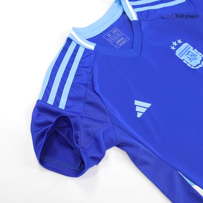 Kids Argentina Custom Away Full Soccer Kits2024 - bestsoccerstore