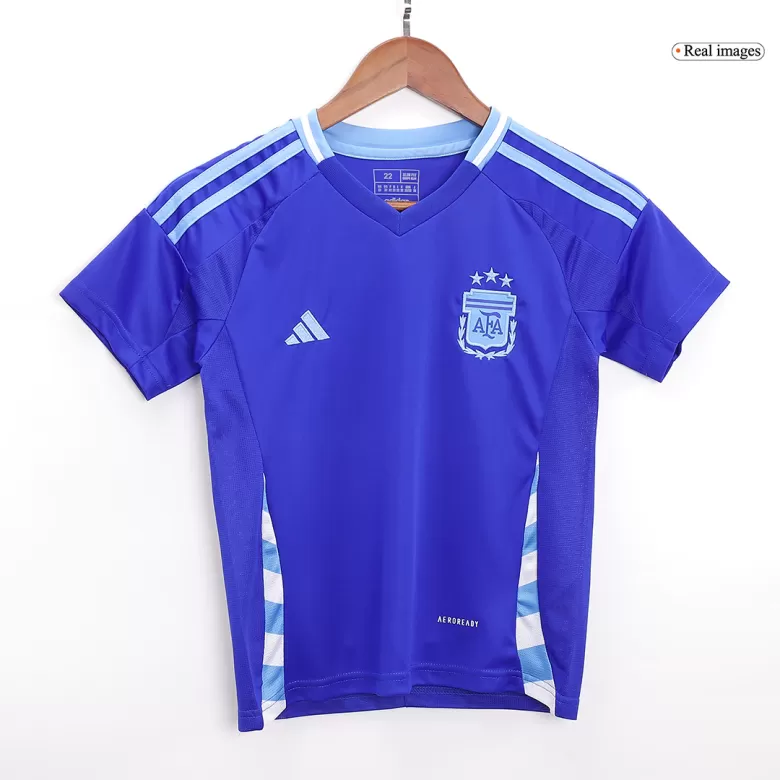 Kids Argentina Custom Away Full Soccer Kits2024 - bestsoccerstore