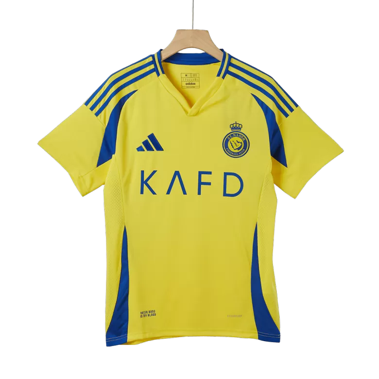 Al Nassr Home Custom Full Soccer Kit 2024/25 - bestsoccerstore
